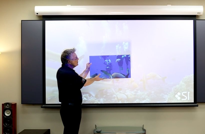 Projection Screen By Screen Innovations 4k Projector Screen